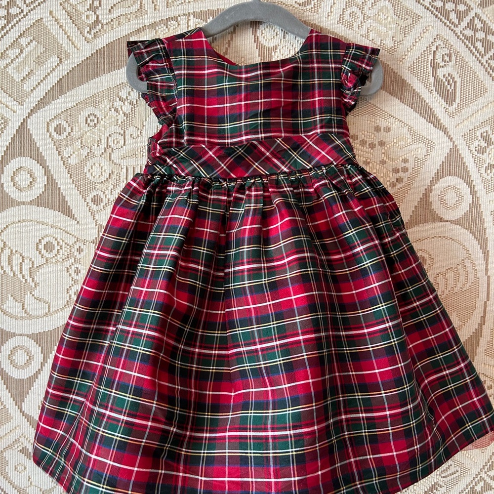 Janie and Jack Tartan Plaid Dress